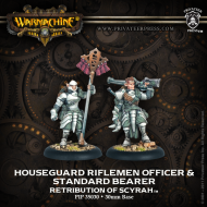 houseguard riflemen officer and standard bearer unit attachment